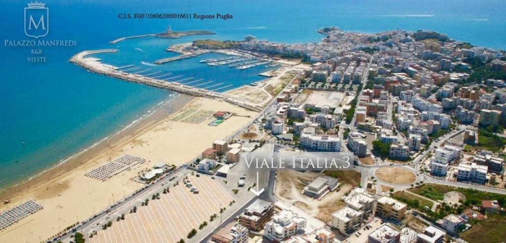 Frühstückspension Palazzo Manfredi Vista Mare Con Parcheggio